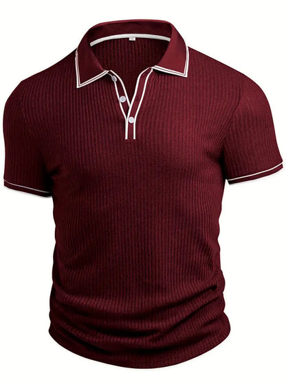 Emilio™ - Men's Custom Ribbed Polo