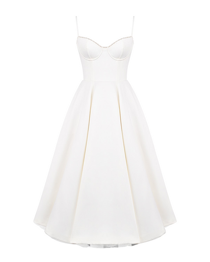 Ophira™ - Classy Corset Midi Dress