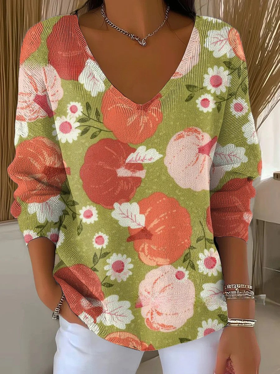 Beatrice – V-Neck Sweater