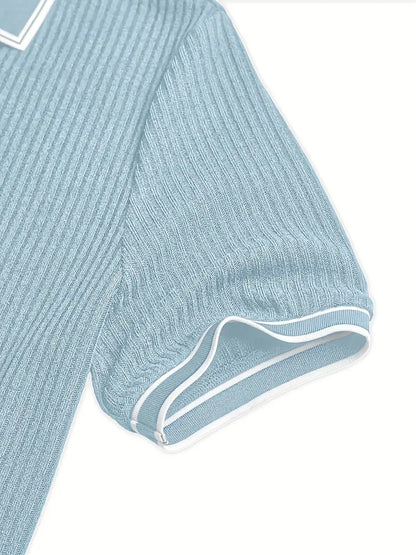 Emilio™ - Men's Custom Ribbed Polo