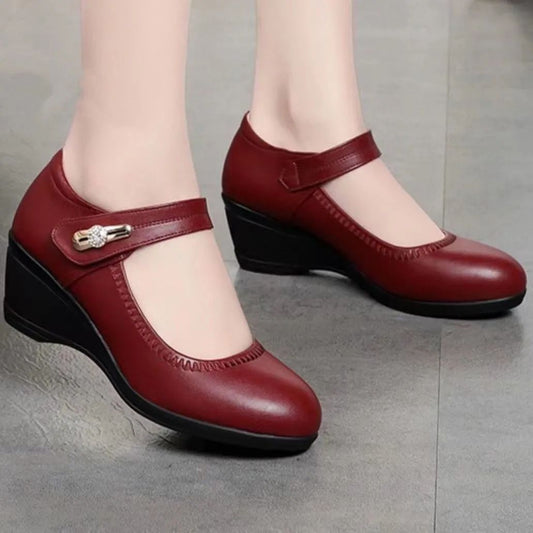 Janis™ - Soft Heeled Comfort Shoes