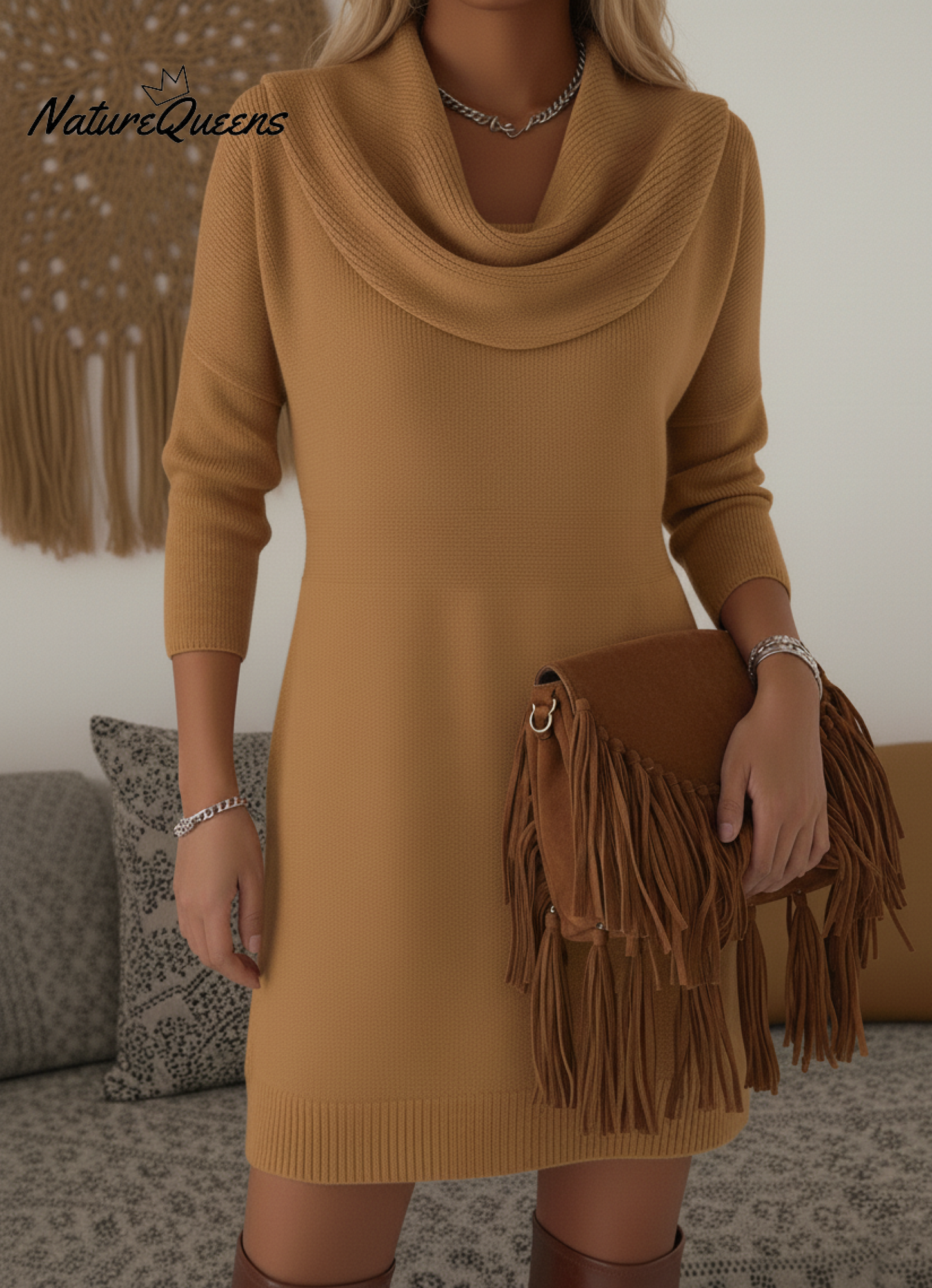 Lola™ - Cozy Elegant Sweater Dress