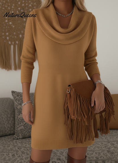 Lola™ - Cozy Elegant Sweater Dress