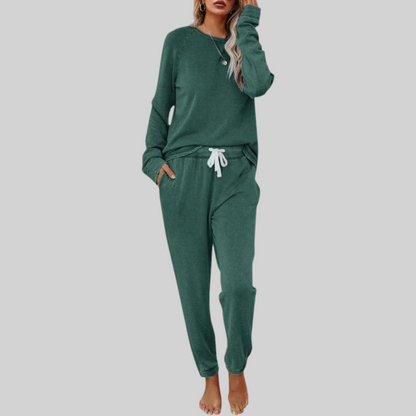 Josie™ - Casual Long Sleeve & Sweatpants Set