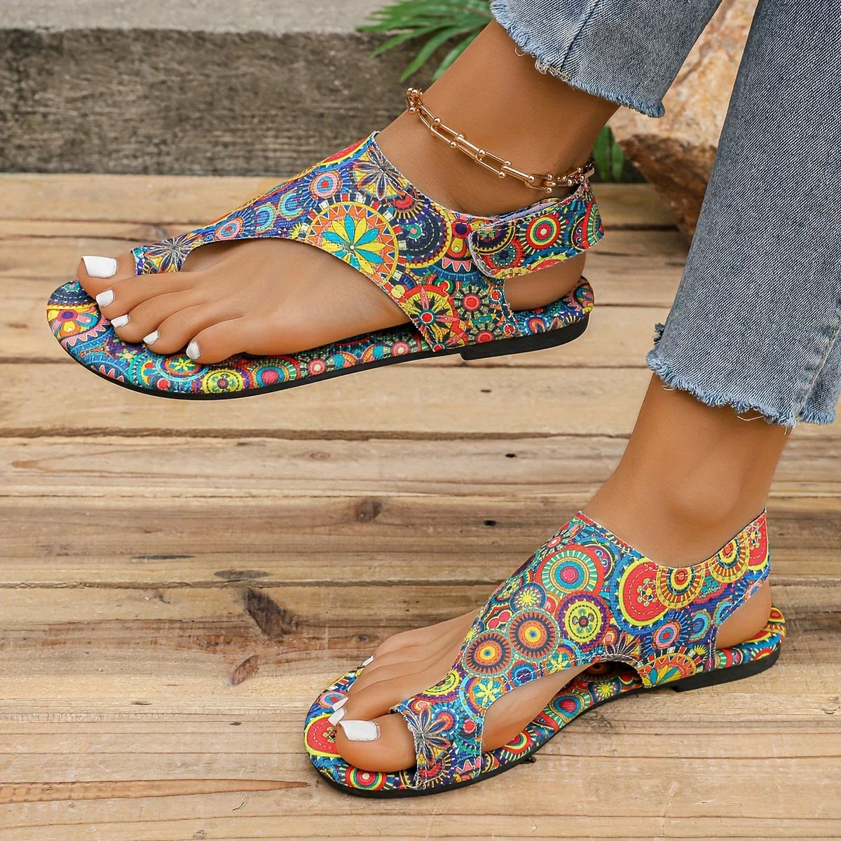 Rosa™ - Vintage Bohemian Sandals