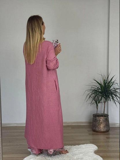 Regina™ – Elegant Casual Cotton & Linen Set