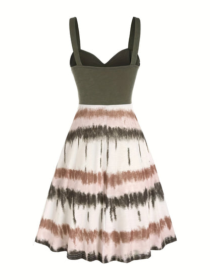 Gisele™ - Comfortable Tie-Dye Sleeveless Summer Dress