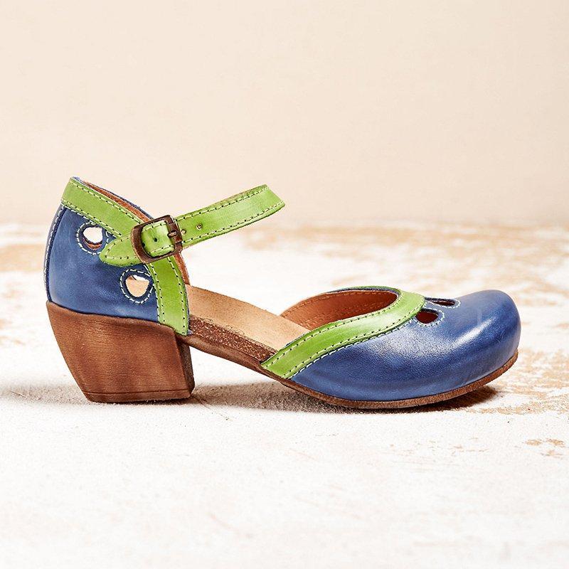 Fria™ - Comfortable Low Heel Sandals