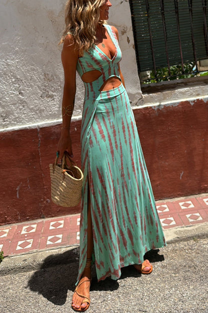 Dixie | Chic Maxi Dress with Cut-Out Details