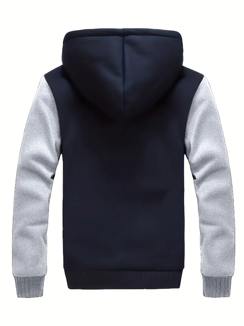 Noah - Cozy Hooded Fleece Jacket for Men