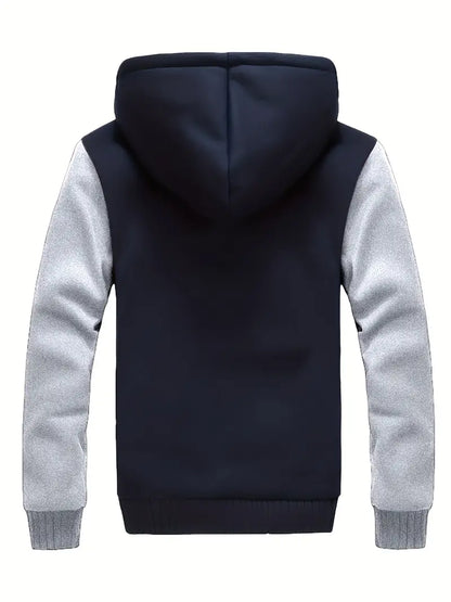 Noah - Cozy Hooded Fleece Jacket for Men
