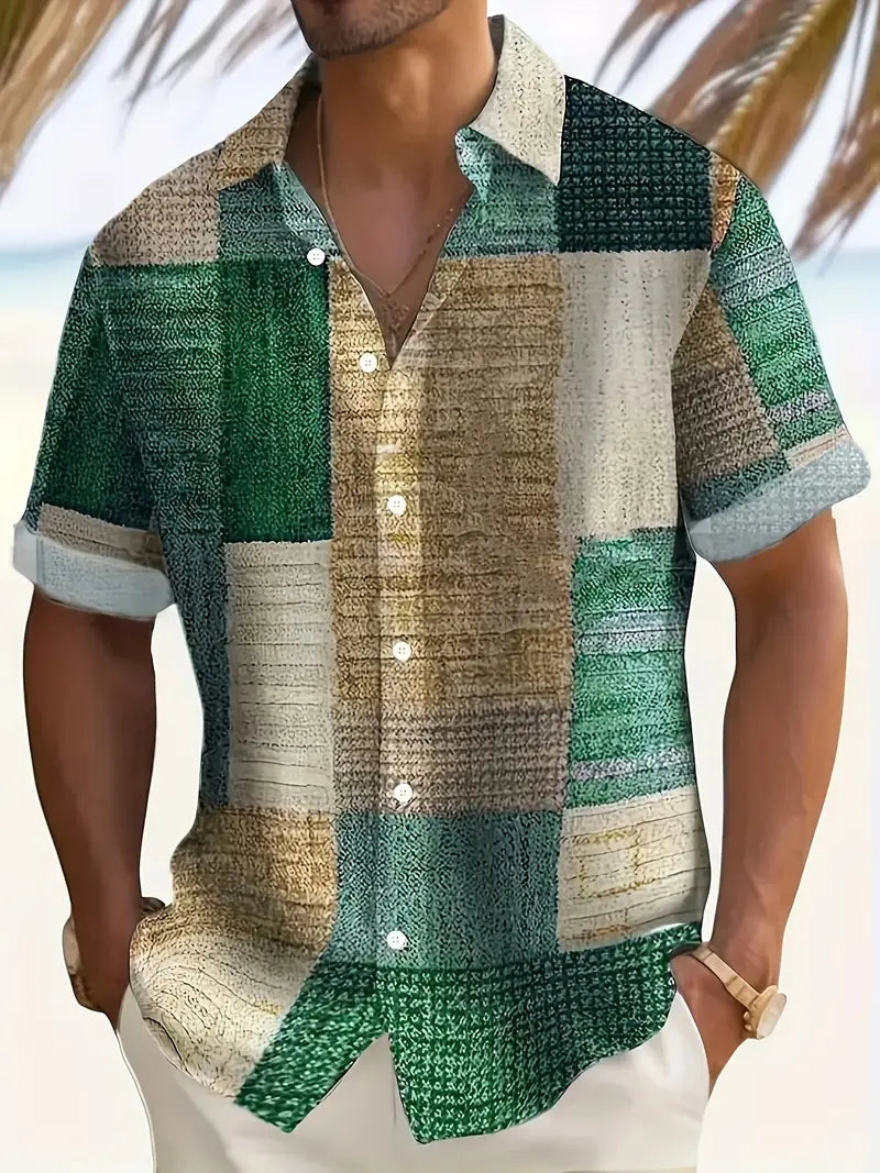 Theo™ - Stylish Patterned Shirt