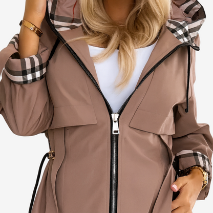 Nathalie™ - Elegant Modern Trench Coat