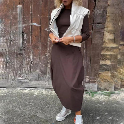 Elsbeth™ - Elegant Women's Dress with Pocket