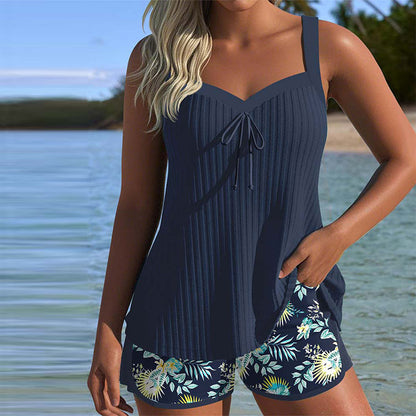 Clara™ – Elegant Floral Tankini Set