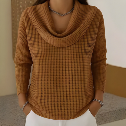 Amber™ – Warm Waffle Sweater