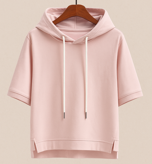 Ashley™ - Short Sleeve Hooded Pullover