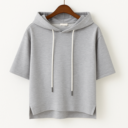 Ashley™ - Short Sleeve Hooded Pullover