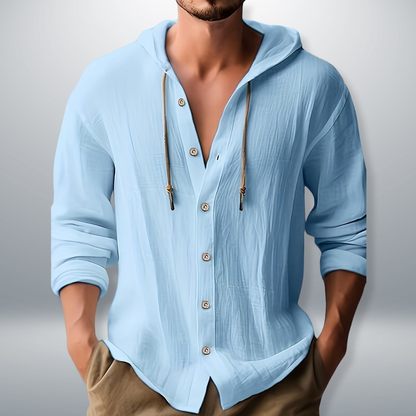 Kevin™ - Casual Hooded Shirt