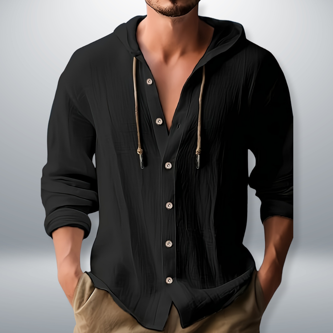 Kevin™ - Casual Hooded Shirt
