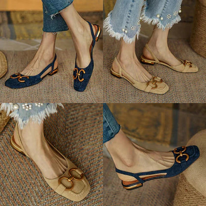 Brenna™ Orthopedic Leather Strappy Sandals