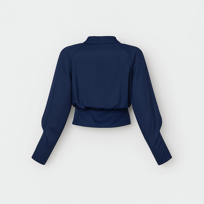 Aria™ - Elegant Puff Sleeved Blouse