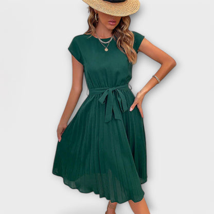 Claire | Casual Pleated Dress