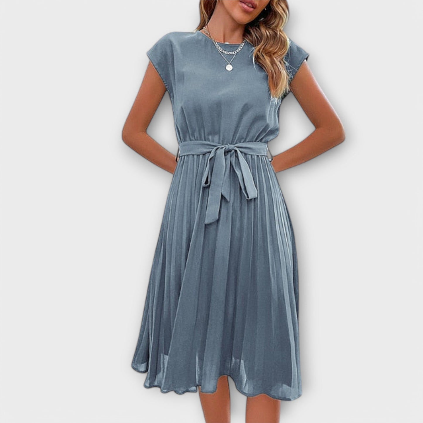 Claire | Casual Pleated Dress