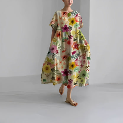 Amalia™ - Women's Beautiful Floral Dress