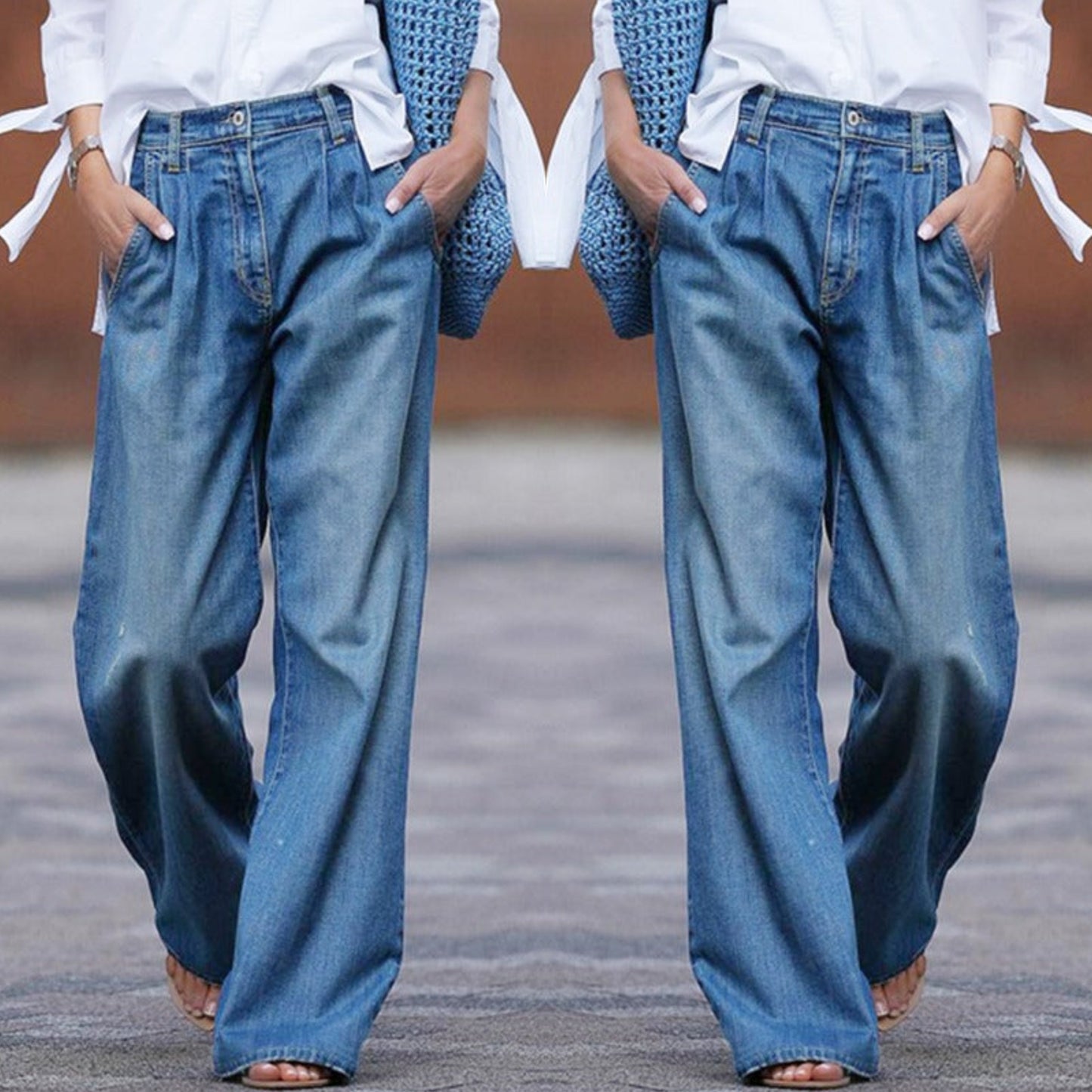 Braelyn™ - Vintage Wide Jeans