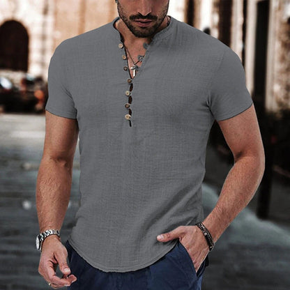 Axel™ - Elegant Short Sleeve Shirt