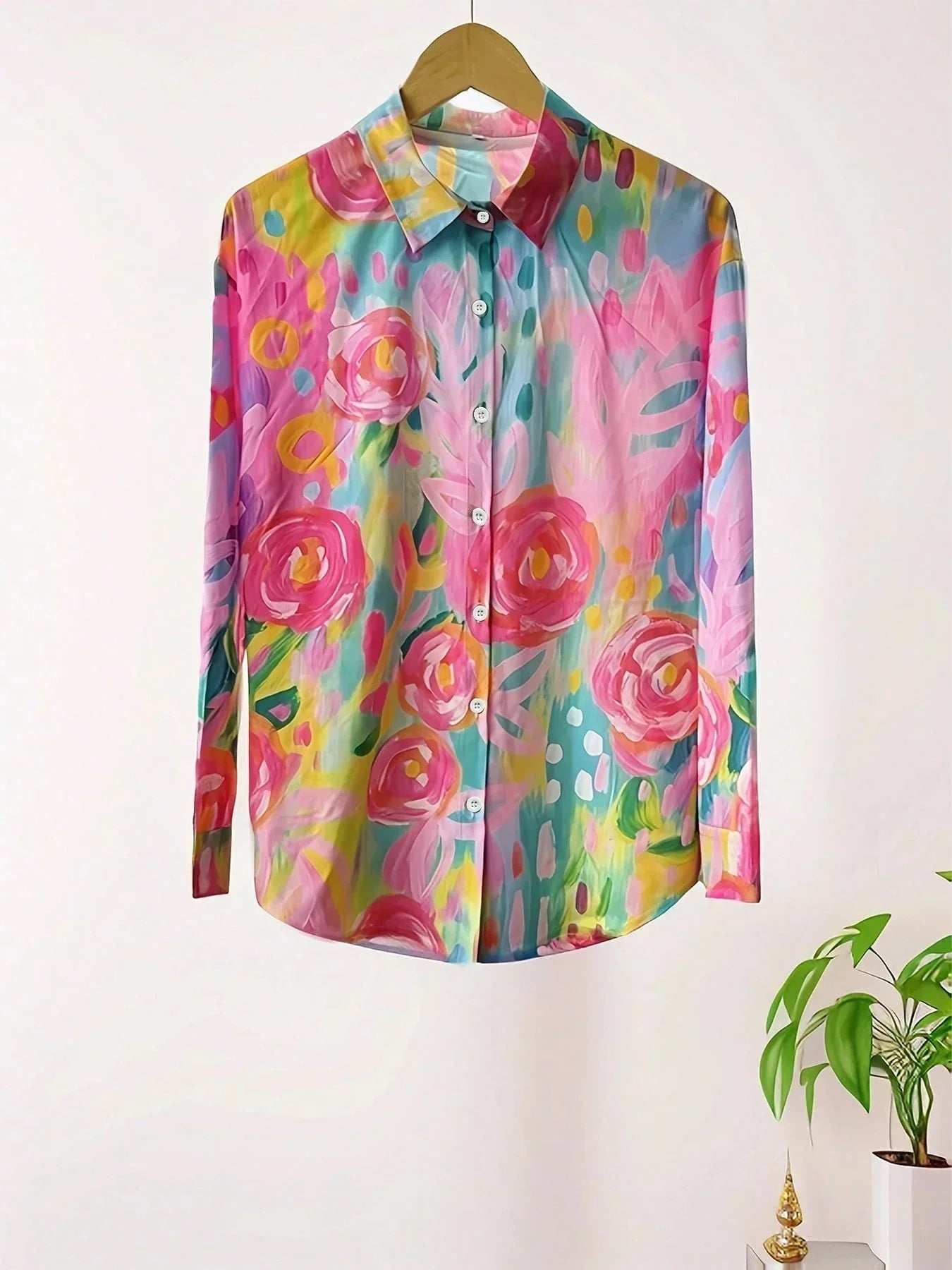 Josie™ - Colourful Artistic Printed Blouse