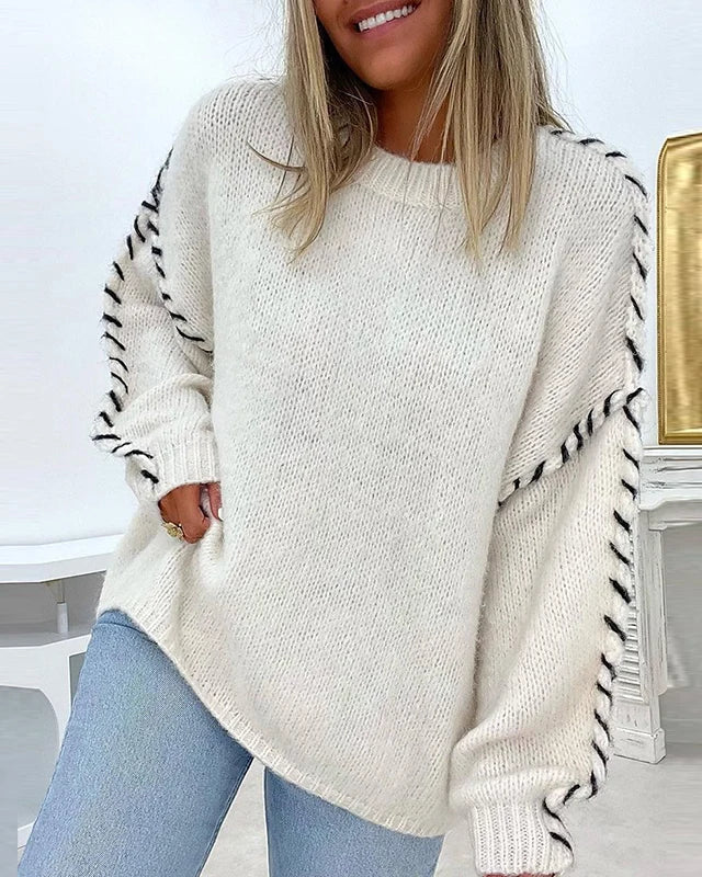 Amara - Casual Warm Knit Jumper