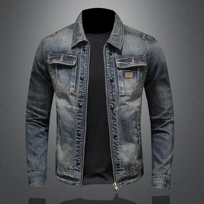 Francesco - Vintage-Inspired Denim Jacket