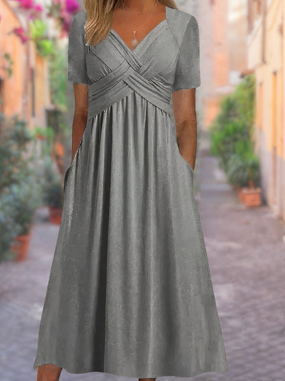 Ceola™ - Elegant Dress with Tummy Coverage