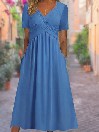 Ceola™ - Elegant Dress with Tummy Coverage