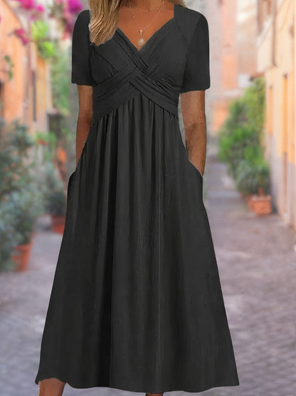 Ceola™ - Elegant Dress with Tummy Coverage