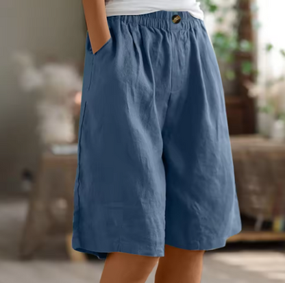 Hana™ – Wide Casual Shorts