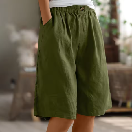 Hana™ – Wide Casual Shorts