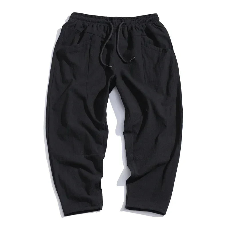 Kyoto™ - Linen Cropped Pants