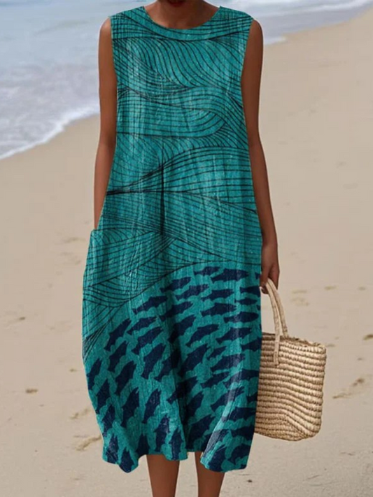 Artistic Beach Dress
