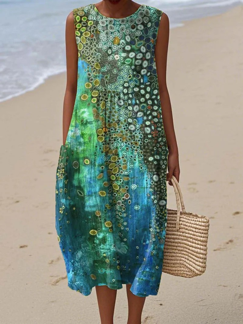 Artistic Beach Dress