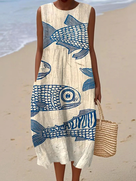 Artistic Beach Dress