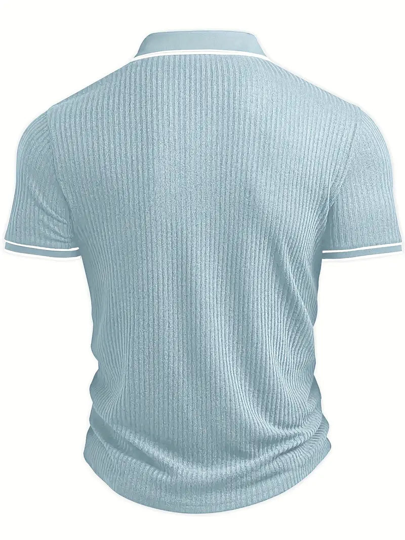 Emilio™ - Men's Custom Ribbed Polo