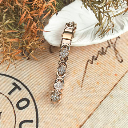 Aurelia™ – Elegant Magnetic Copper Bangle