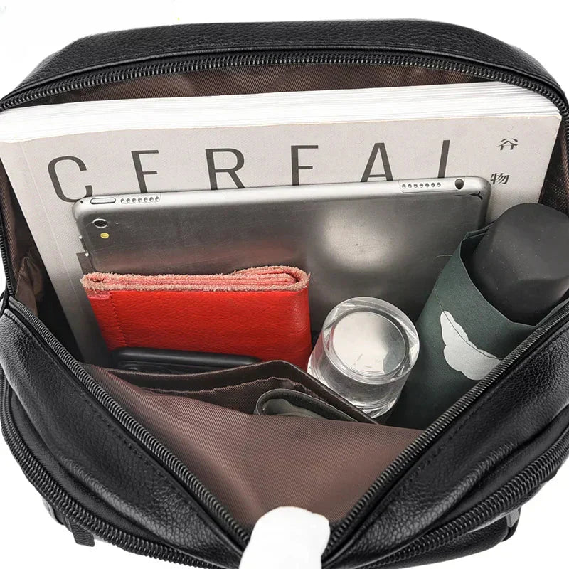 Alisa Leather Backpack