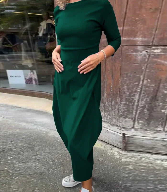 Elsbeth™ - Elegant Women's Dress with Pocket