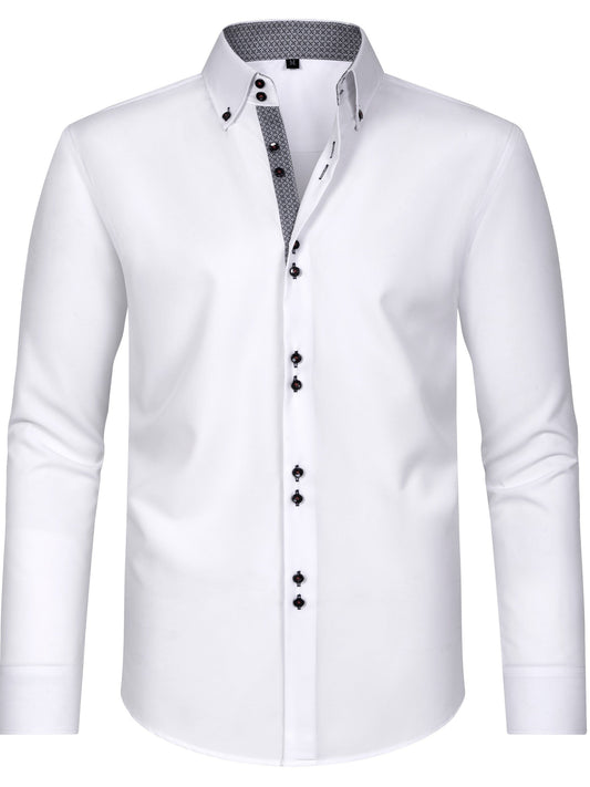Nico™ - Men's Stylish Button-Up Shirt