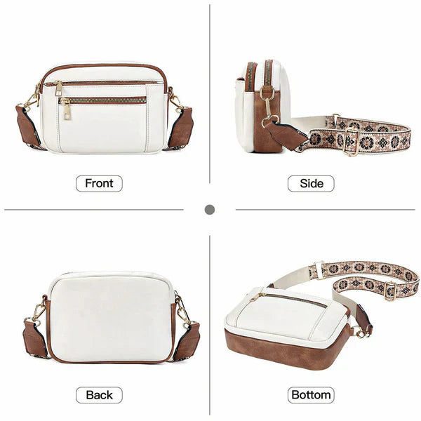 Erica™ - Elegant Leather Shoulder Bag
