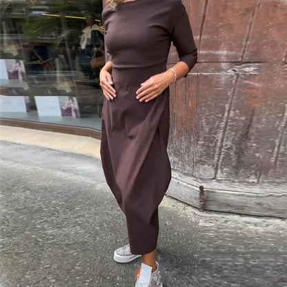 Elsbeth™ - Elegant Women's Dress with Pocket